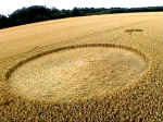 Gog Magog Hills, Cambridgeshire crop circle, aerial photo 11