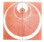 Gog Magog Hills, Cambridgeshire crop circle, aerial photo 14