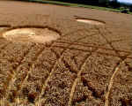 Huish (1), Wiltshire crop circle, aerial photo 3