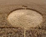 Huish (1), Wiltshire crop circle, aerial photo 7