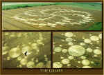 Milk Hill (2), Wiltshire crop circle, aerial photo 9