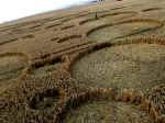 Milk Hill (2), Wiltshire crop circle, aerial photo 14