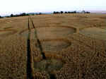 Milk Hill (2), Wiltshire crop circle, aerial photo 16