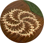 Milk Hill (2), Wiltshire crop circle, aerial photo 4
