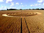 Newhouse Farm, Somerset crop circle, aerial photo 3