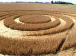 Newhouse Farm, Somerset crop circle, aerial photo 4