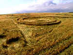 Silbury Hill (3), Wiltshire crop circle, aerial photo 3