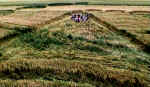 Silbury Hill (3), Wiltshire crop circle, aerial photo 7