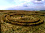 Silbury Hill (3), Wiltshire crop circle, aerial photo 4