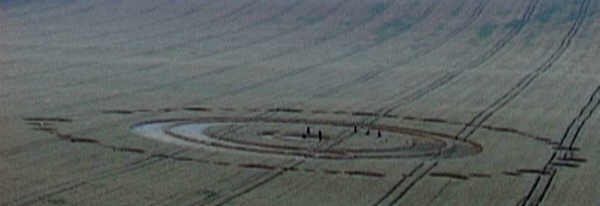 East Field, Wiltshire crop circle, aerial photo 5