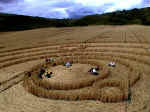 East Field, Wiltshire crop circle, aerial photo 10