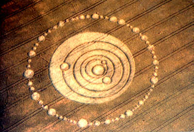 East Field, Wiltshire crop circle, aerial photo 7
