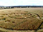 Knap Hill, Wiltshire crop circle, aerial photo 6