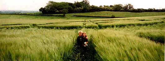 Pegsdon, Hertfordshire crop circle, aerial photo 5