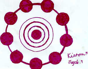 Wessex Ridgeway, Wiltshire crop circle, aerial photo 5
