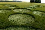 West Down, Wiltshire crop circle, aerial photo 6