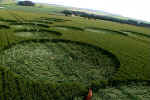 West Down, Wiltshire crop circle, aerial photo 8