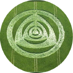 West Down, Wiltshire crop circle, aerial photo 16