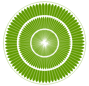 The Gallops, Wiltshire crop circle, aerial photo 6