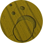 North Down, Wiltshire crop circle, aerial photo 3