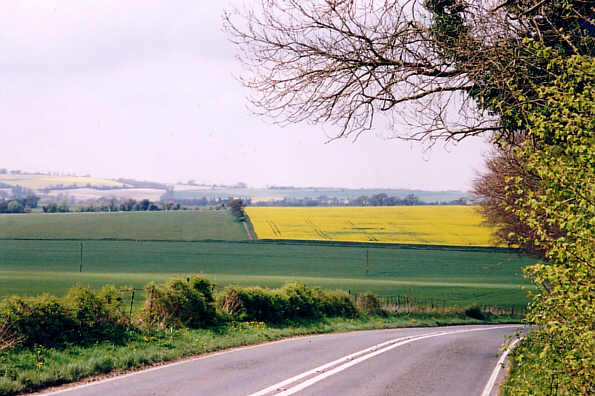 Long Road, Hampshire crop circle, aerial photo 3