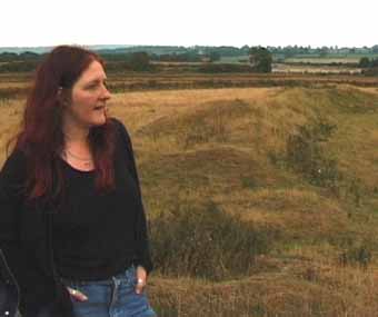 Thornborough Henge, Yorkshire crop circle, aerial photo 10