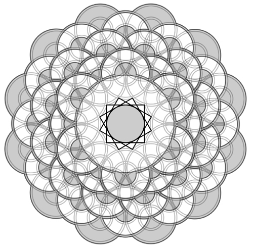 Thornborough Henge, Yorkshire crop circle, diagram 6