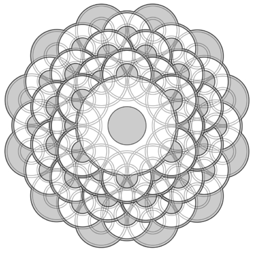 Thornborough Henge, Yorkshire crop circle, diagram 7