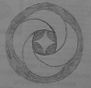 Ulley, Yorkshire crop circle, aerial photo 8