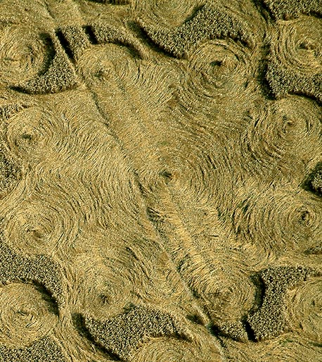 South Field, Wiltshire crop circle, aerial photo 5
