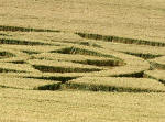 Etchilhampton Hill, Wiltshire crop circle, aerial photo 6