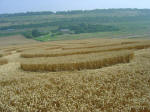 Nashenden Farm, Kent crop circle, aerial photo 13