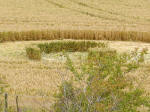 Scratchbury Hill, Wiltshire crop circle, aerial photo 7