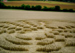 Shalbourne, Wiltshire crop circle, aerial photo 14