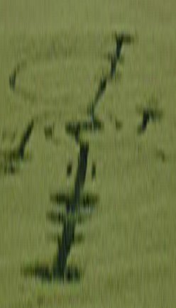 Bury Farm, Hertfordshire crop circle, aerial photo 3