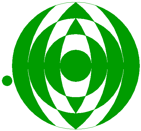 Coombe Abbey, Warwickshire crop circle, aerial photo 4