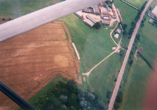 Some time ago, I crop circle, aerial photo 5