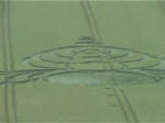 Milk Hill, Wiltshire crop circle, aerial photo 16