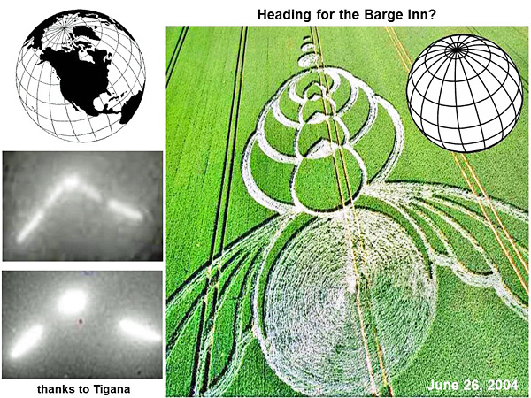 Milk Hill, Wiltshire crop circle, aerial photo 19