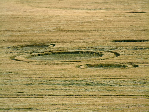 North Down, Wiltshire crop circle, aerial photo 3