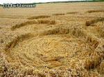 Roundway Hill, Wiltshire crop circle, aerial photo 2