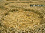 Roundway Hill, Wiltshire crop circle, aerial photo 5
