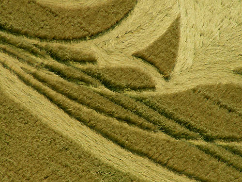 Tan Hill, Wiltshire crop circle, aerial photo 6