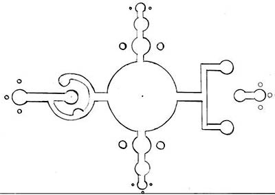 Telegraph Hill, Hertfordshire crop circle, aerial photo 10