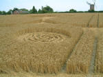 Wilton Windmill, Wiltshire crop circle, aerial photo 10
