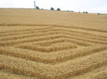 First crop circle, aerial photo 5