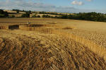 Garsington, Oxfordshire crop circle, aerial photo 19