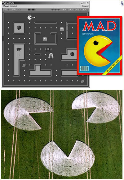 Crop Circle a Rockley Down, Wiltshire crop circle, aerial photo 8