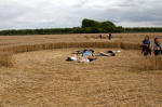 Wayland's Smithy, Oxfordshire crop circle, aerial photo 18