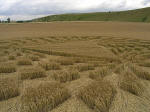 Aldbourne (1), Wiltshire crop circle, aerial photo 23